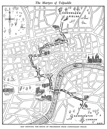 The mounting protest | Tolpuddle Martyrs