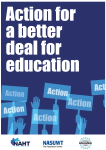 Action for a better deal for education