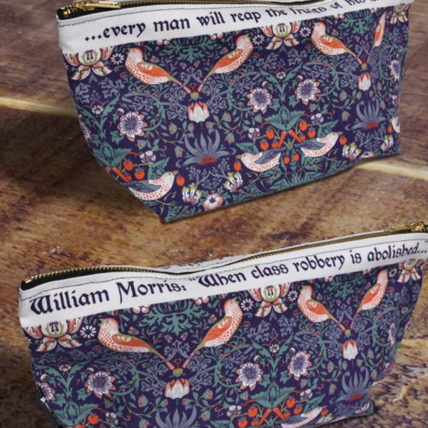 William Morris Strawberry Thief Washbag